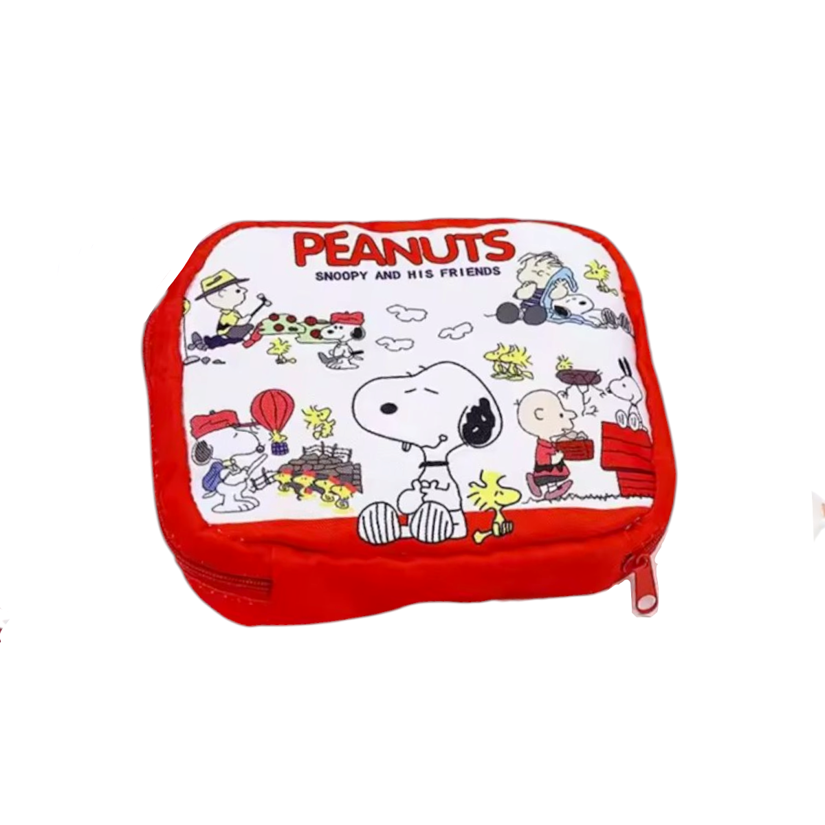 Bolsito cuadrado diseño Perrito Snoopy