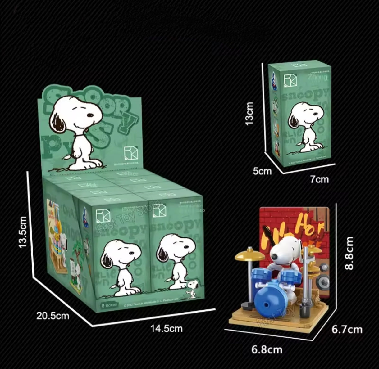 Bloques de Construcción Perrito Snoopy