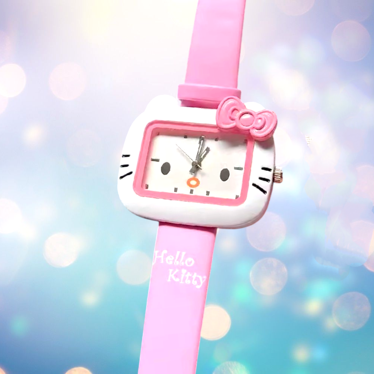 Reloj de Pulsera Diseño Gatita Kitty