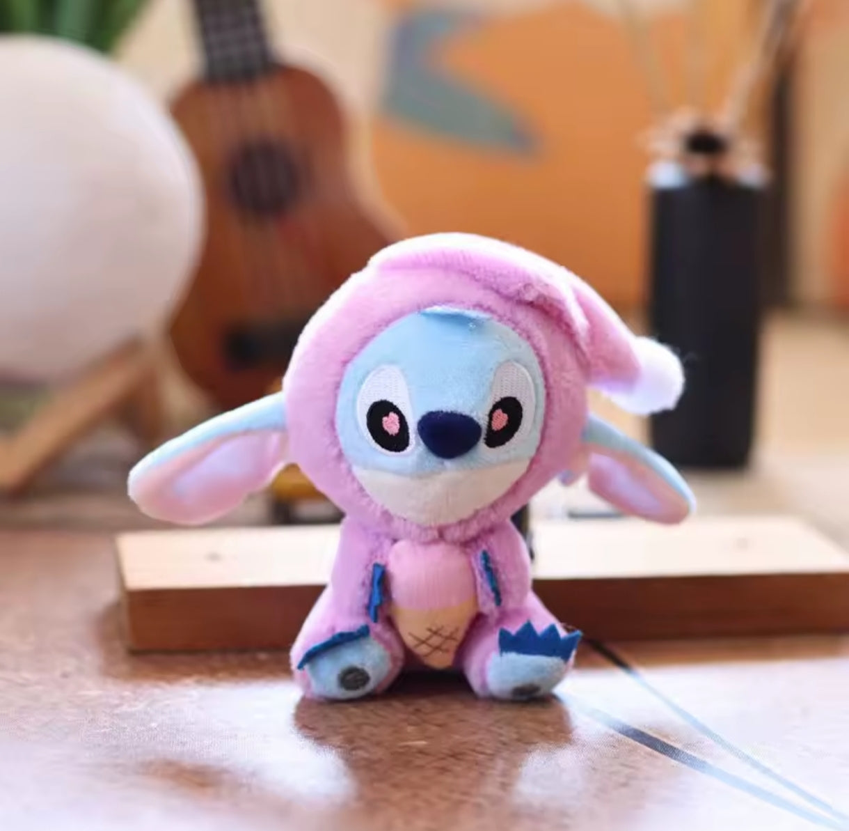 Peluche tipo Labubu Stitch