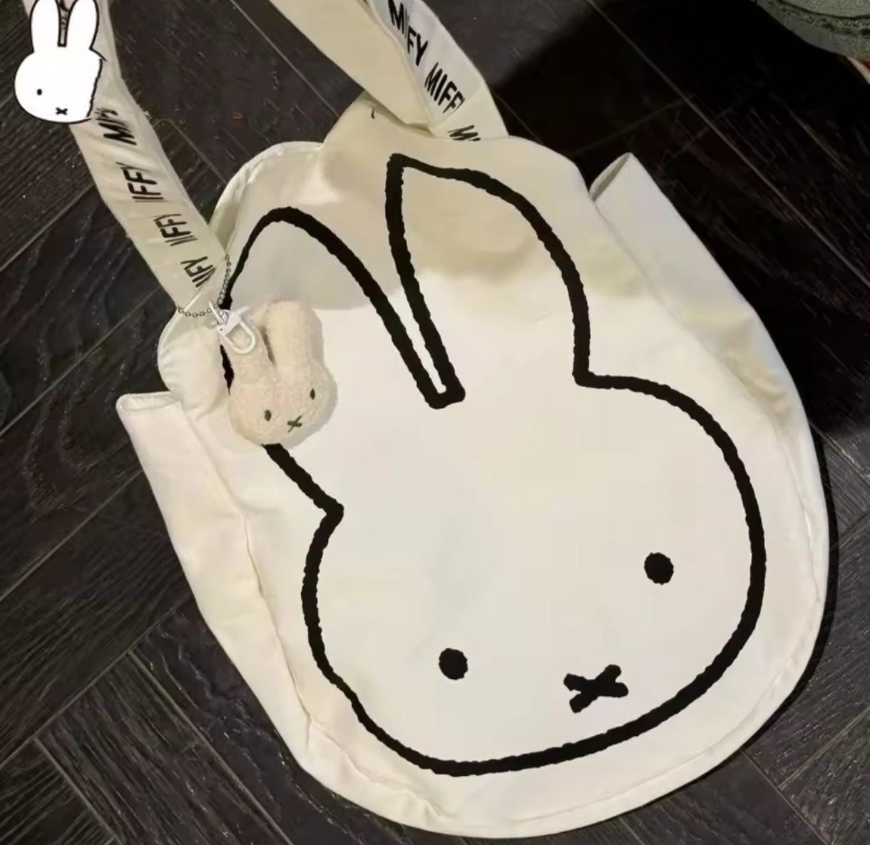 Bolso de Lona Modelo Conejito Miffy