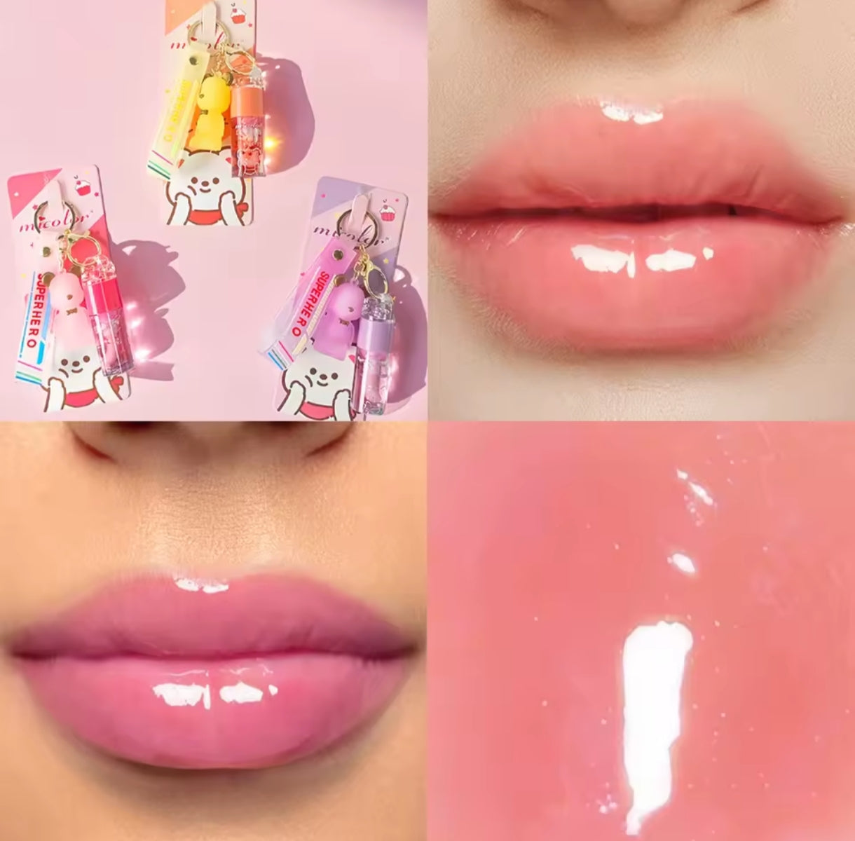 Llavero Brillo de Labios Hidratante