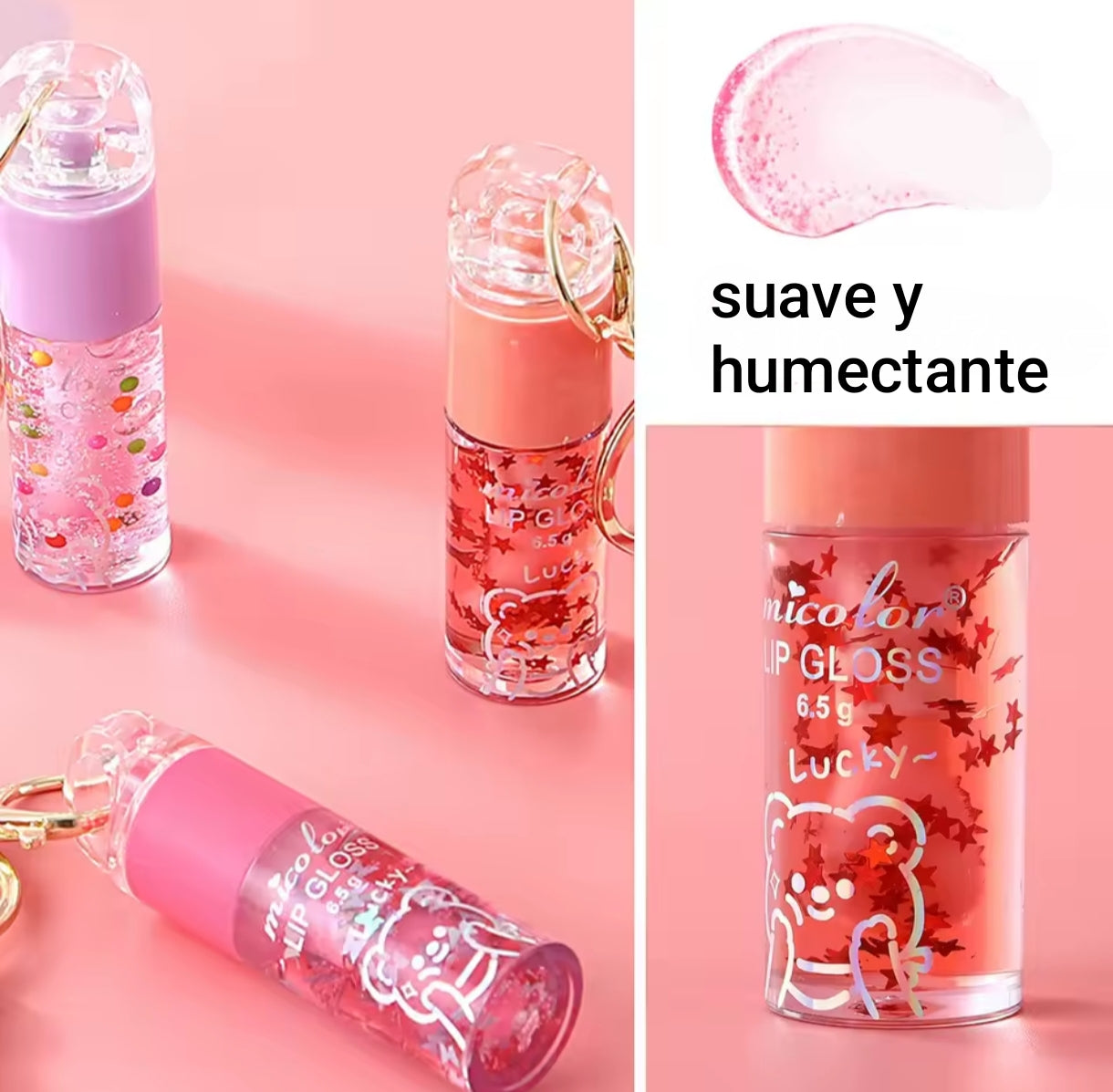 Llavero Brillo de Labios Hidratante