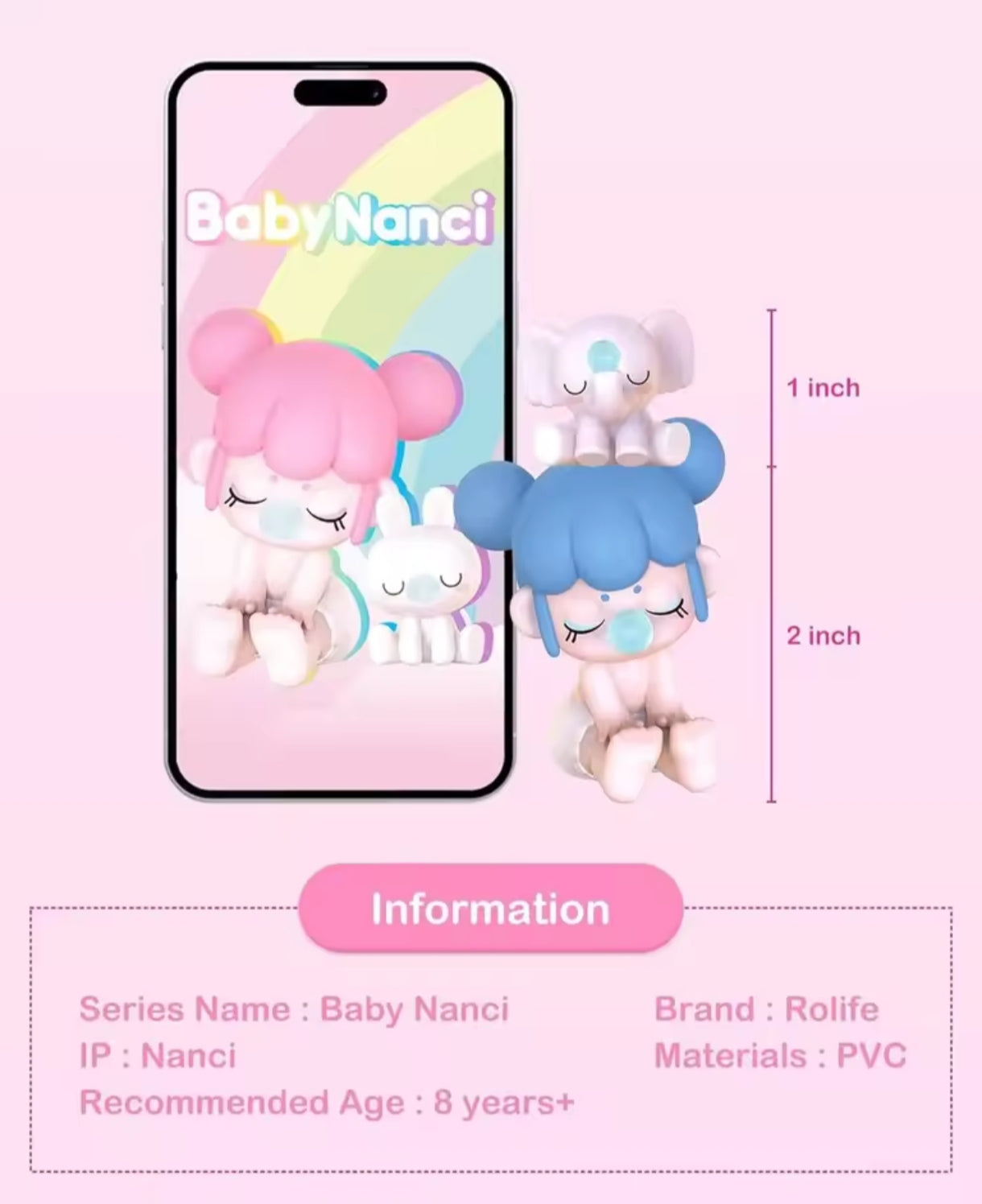 Caja Sorpresa BabyNanci de Rolife 1 Unidad
