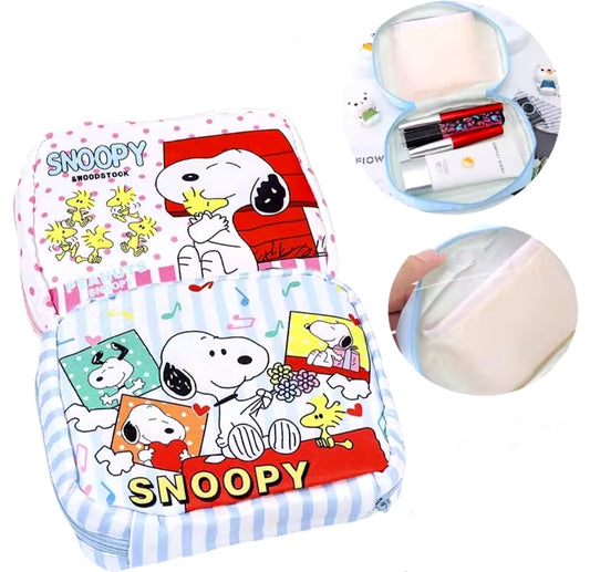 Bolsito cuadrado diseño Perrito Snoopy