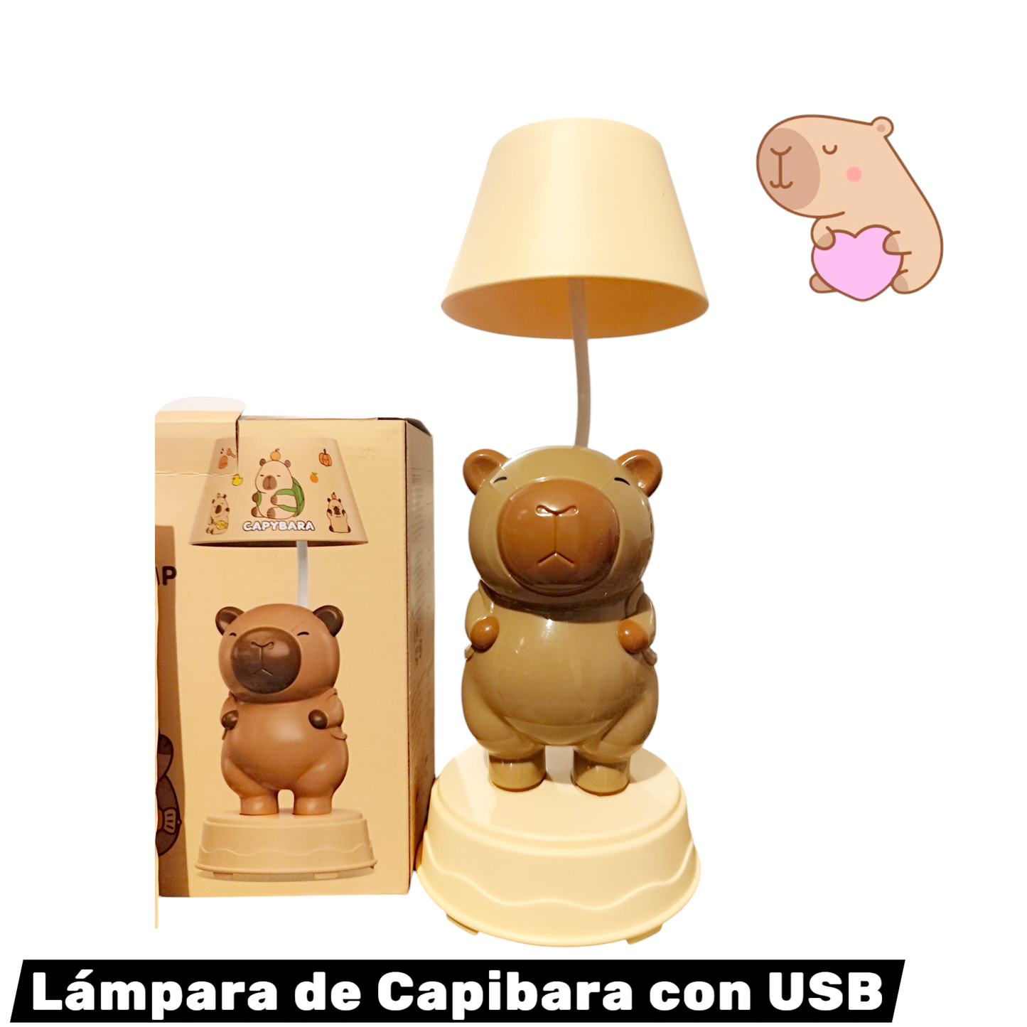 Lámpara USB Diseño Capibara