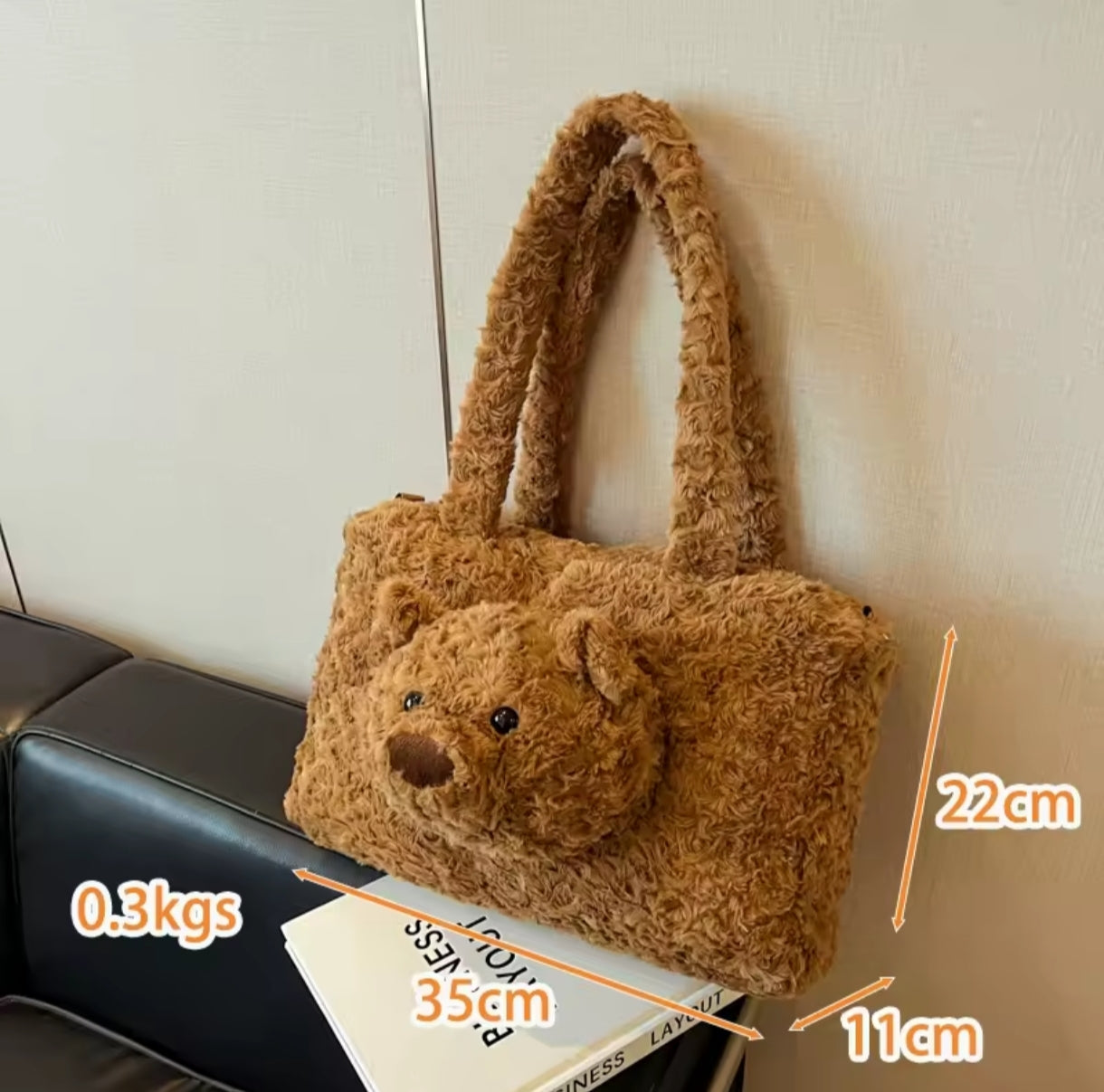 Bolso Mochila de Osito Moda Adolescentes y Niñas