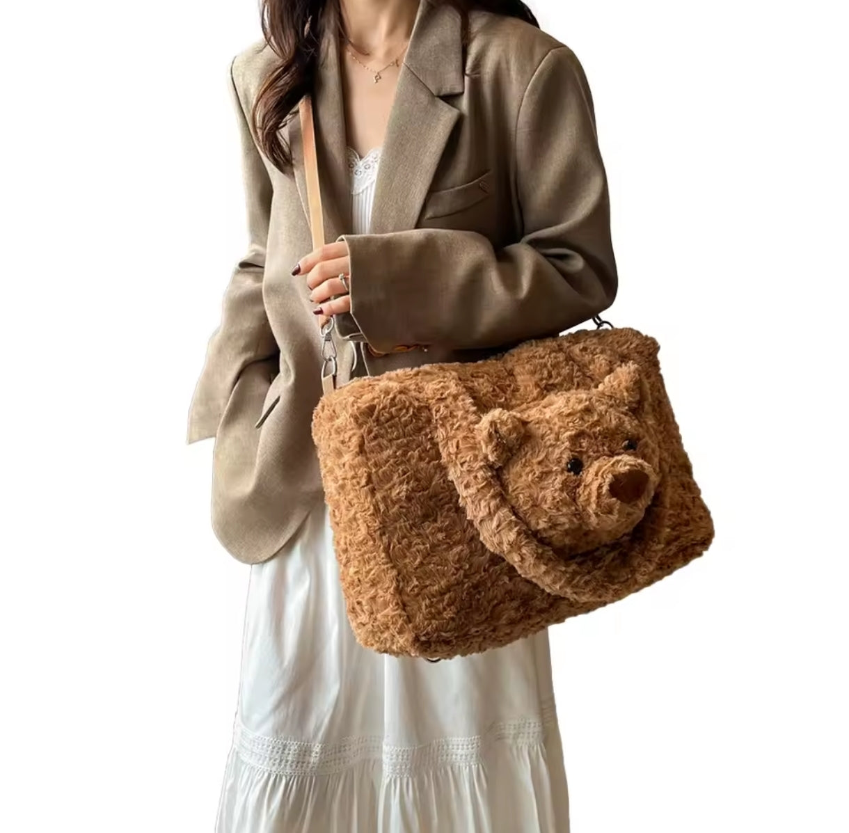 Bolso Mochila de Osito Moda Adolescentes y Niñas
