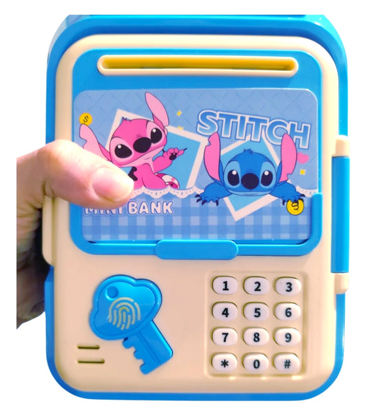 Alcancia Electrónico Diseño animado Stitch