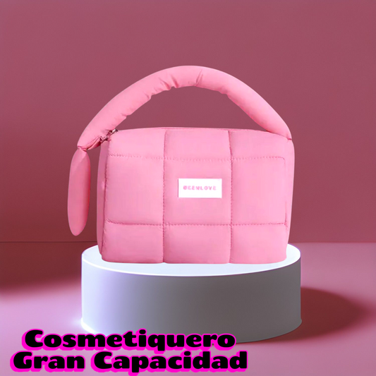 Cosmetiquero XL Gran Capacidad Acolchado